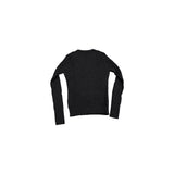 RAKKI Maglione donna Catherine girocollo in Cashwoo nero 