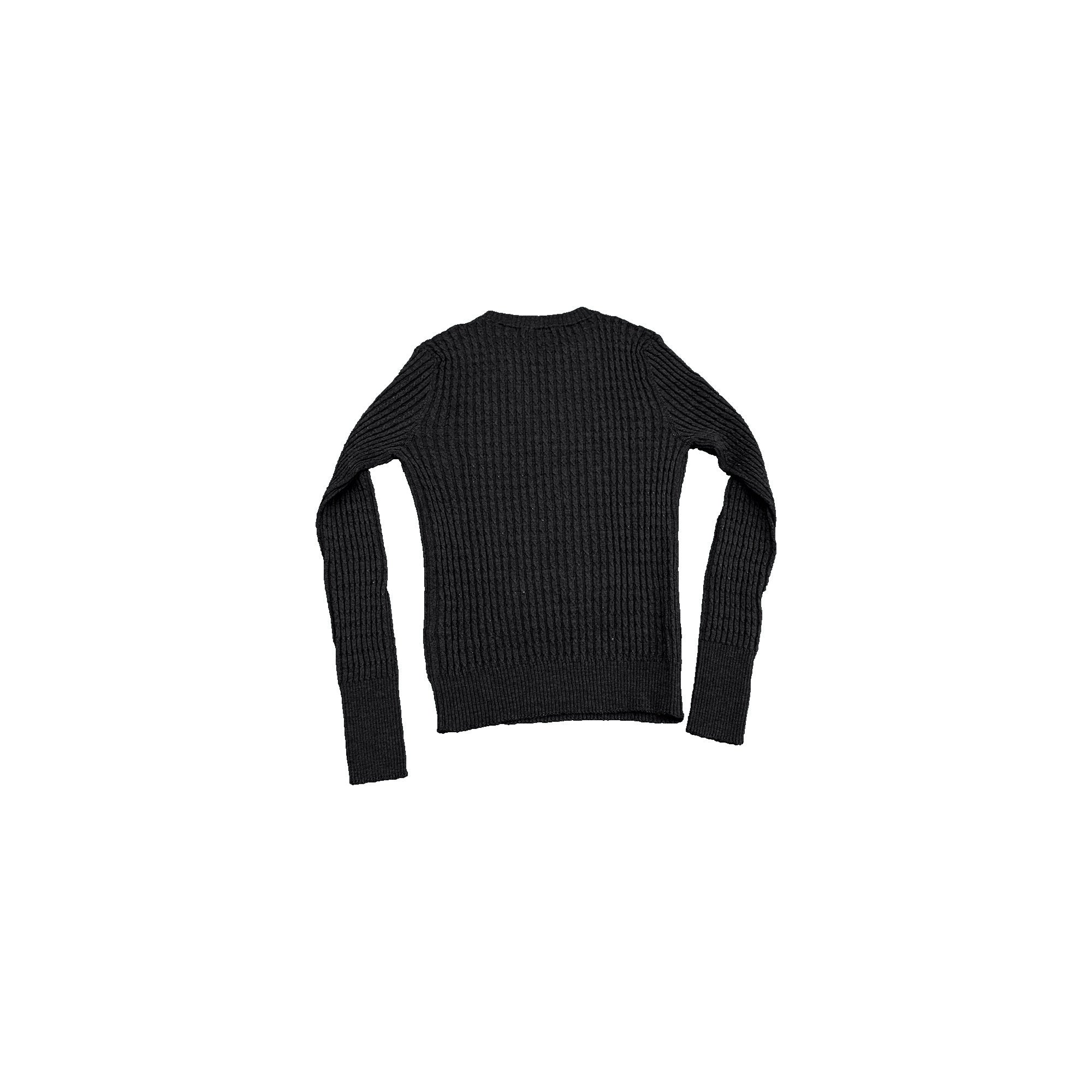 RAKKI Maglione donna Catherine girocollo in Cashwoo nero 