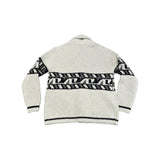 RAKKI Cardigan blazer Holman Ghiaccio in lambswool 