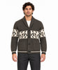 Holman Blazer realizzato a punto rasato con tasche a toppa, creazione Made in Italy, Vintage Cult ispirato ad un capo indossato da Steve McQueen nel f