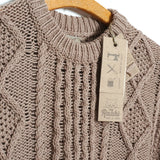 RAKKI Maglione Cool Summer girocollo in cotone makò corda 