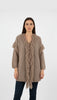 Philosophy Woman melange walnut women's cardigan