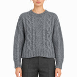 RAKKI Maglione donna Philosophy Woman piombo in mohair 