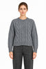 Maglione donna Philosophy Woman piombo in mohair