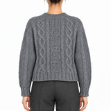 RAKKI Maglione donna Philosophy Woman piombo in mohair 