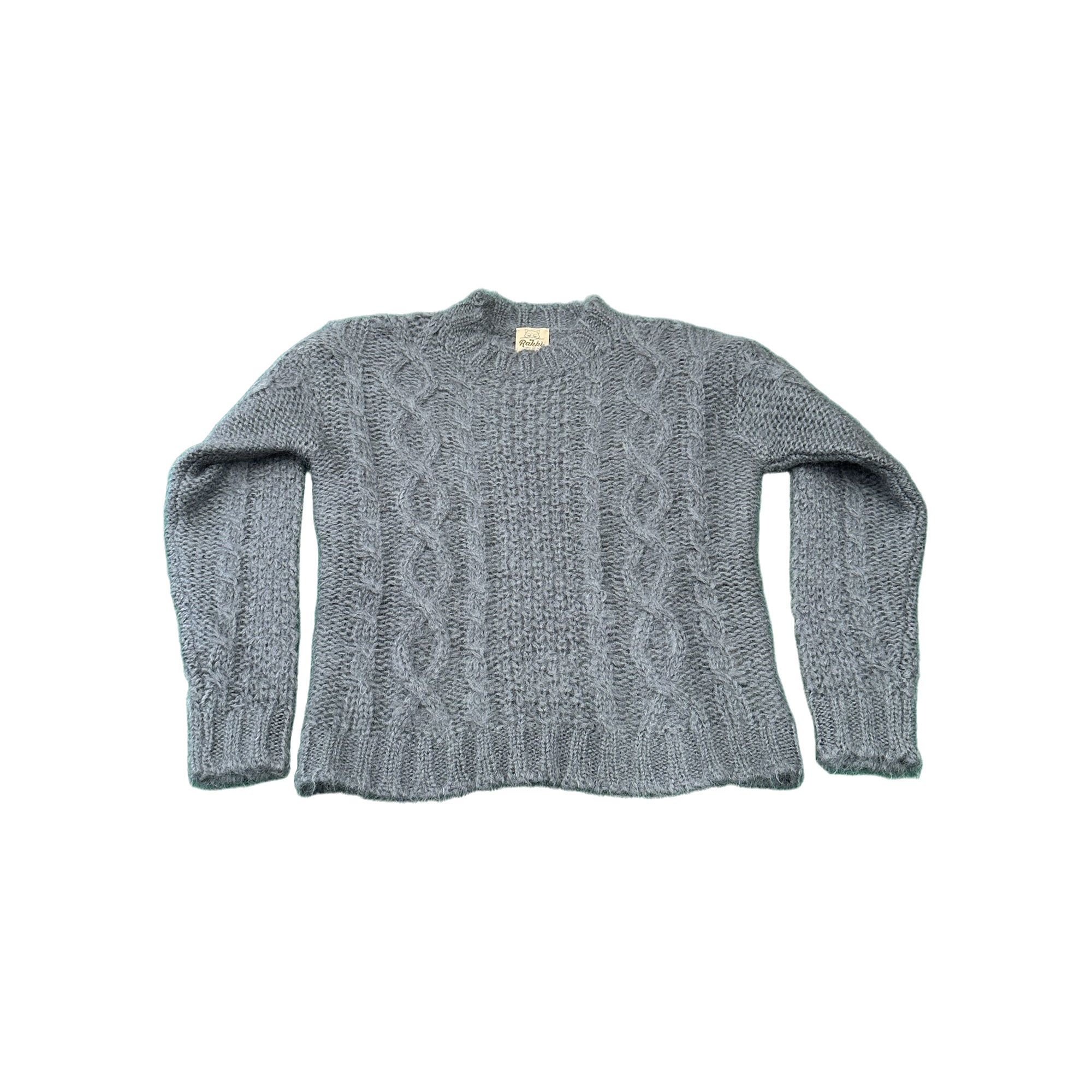 RAKKI Maglione donna Philosophy Woman piombo in mohair 