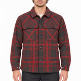 RAKKI Giacca Sierra W VL cioccolato in lambswool tartan 