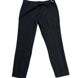 RE-HASH Pantalone donna Gloria in cotone nero 