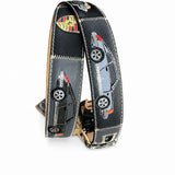 RED BELTS Cintura artigianale in pelle Porsche 1973 