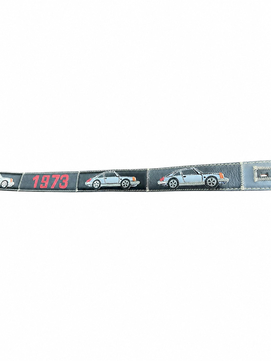 RED BELTS Cintura artigianale in pelle Porsche 1973 