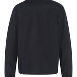 SCHOTT Giacca Cadam blu con zip e colletto 