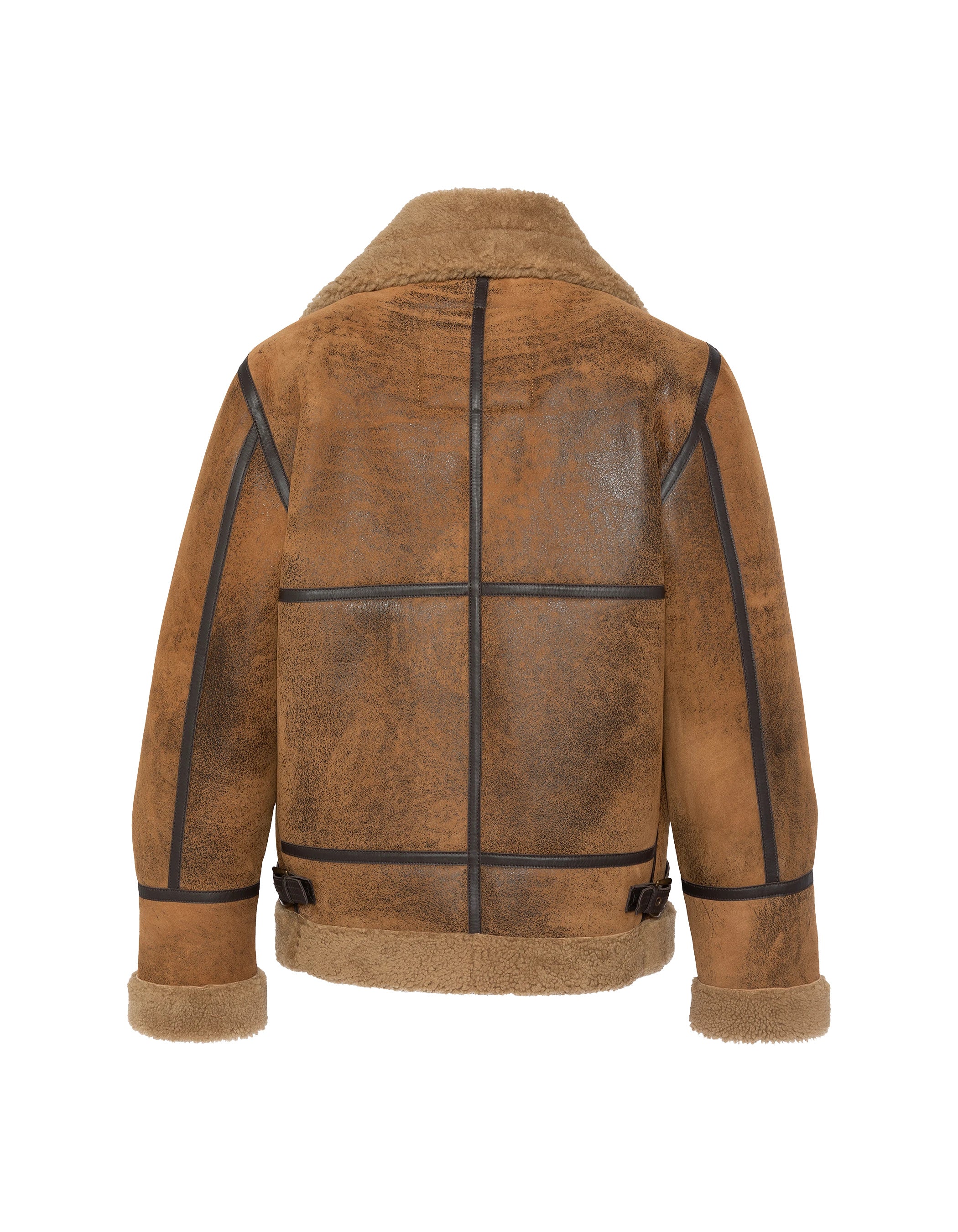 SCHOTT Giacca uomo LC1259 B-3 in montone color senape 