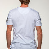 SHELBY T-shirt uomo 427 in cotone bianco a maniche corte 