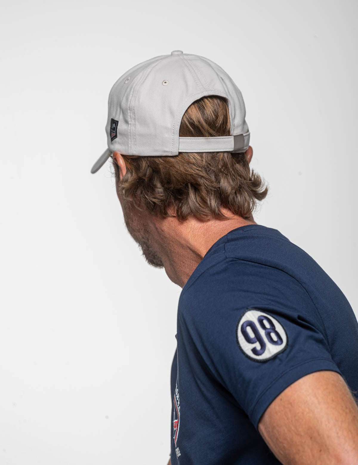 SHELBY Cappello baseball unisex Texas ecru con visiera curva 