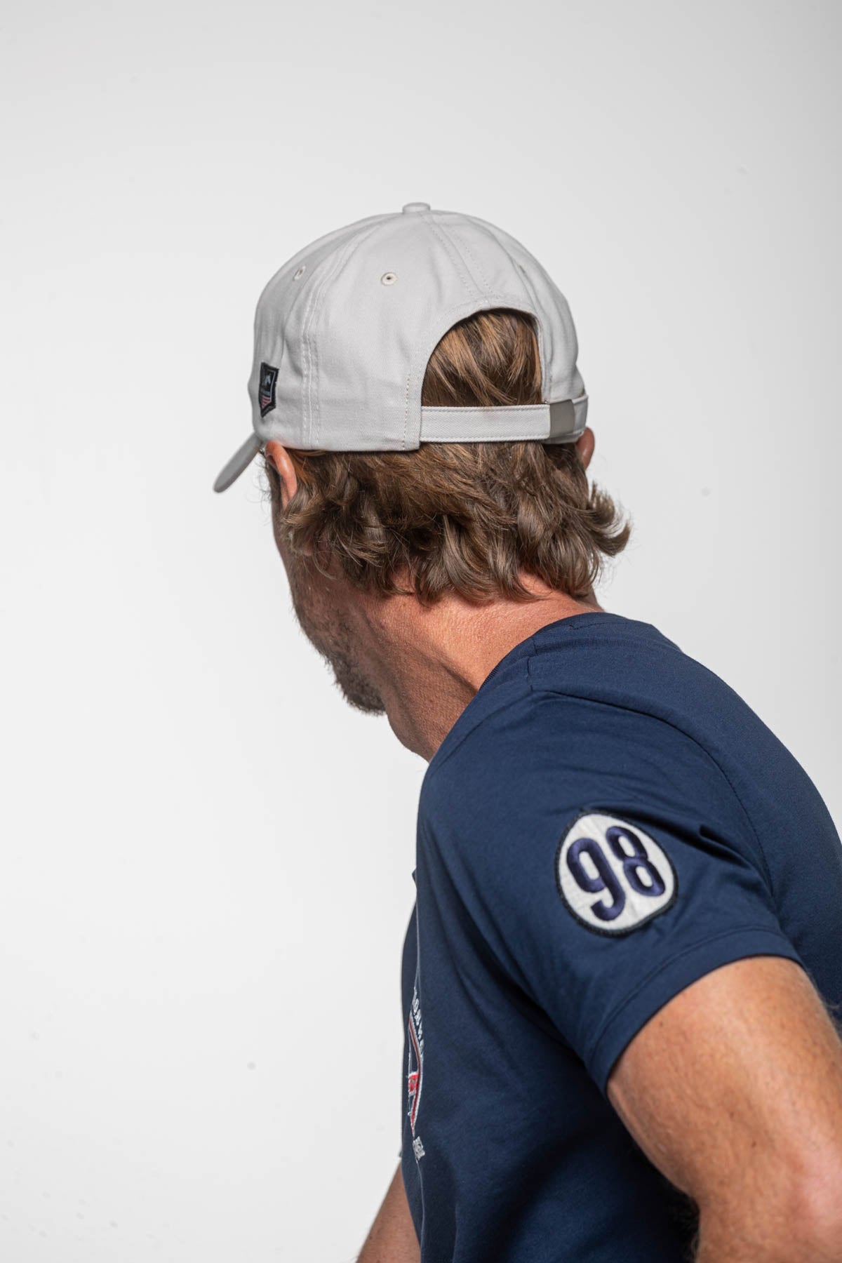 SHELBY Cappello baseball unisex Texas ecru con visiera curva 