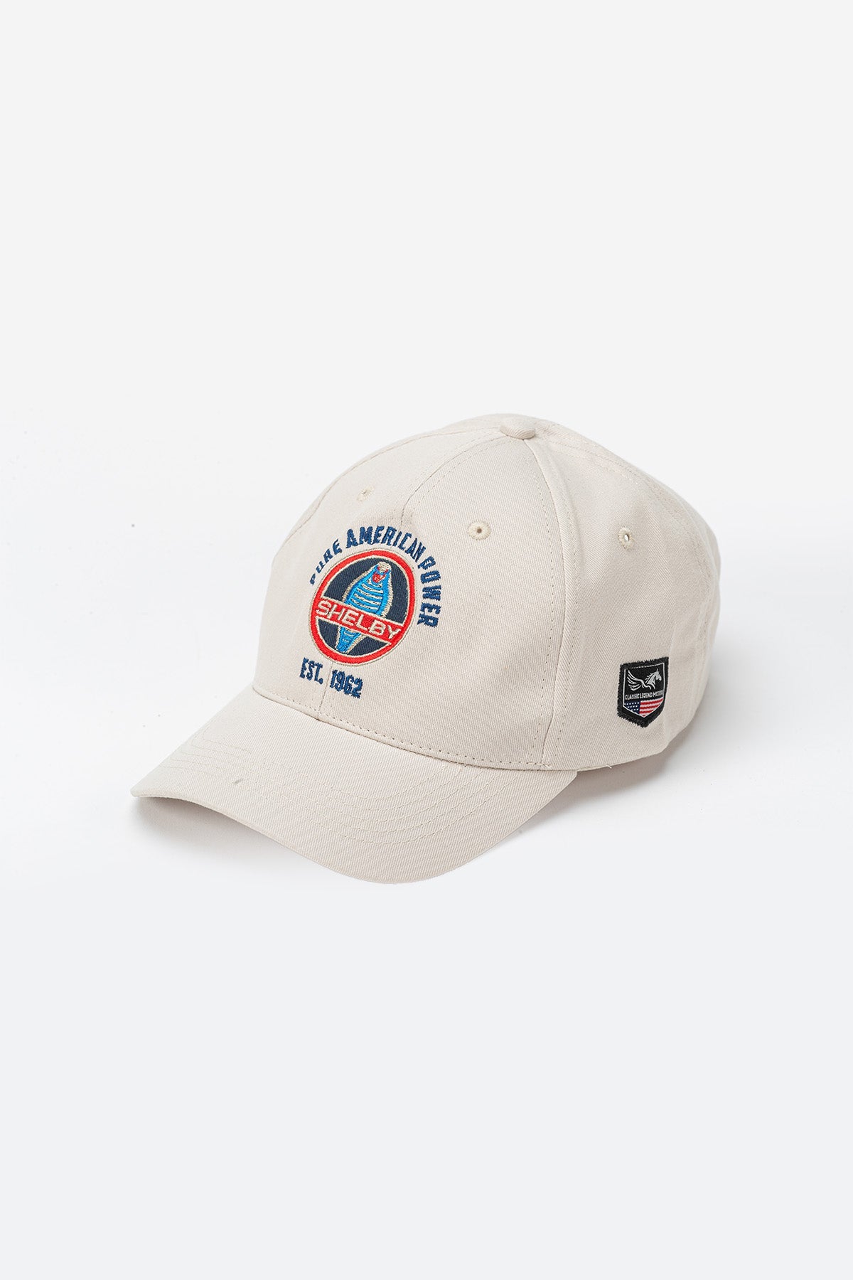 SHELBY Cappello baseball unisex Texas ecru con visiera curva 