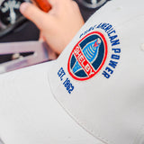 SHELBY Cappello baseball unisex Texas ecru con visiera curva 