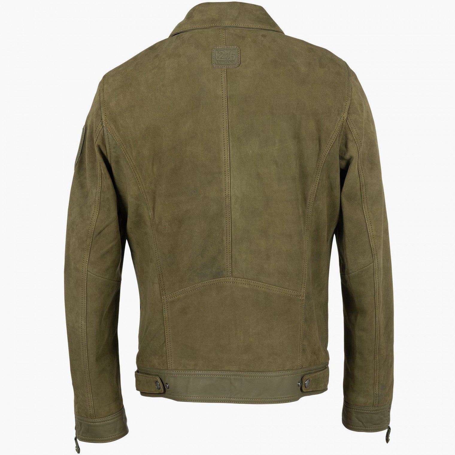 STEVE MCQUEEN Giacca uomo Craig4 in pelle nubuck kaki XL 