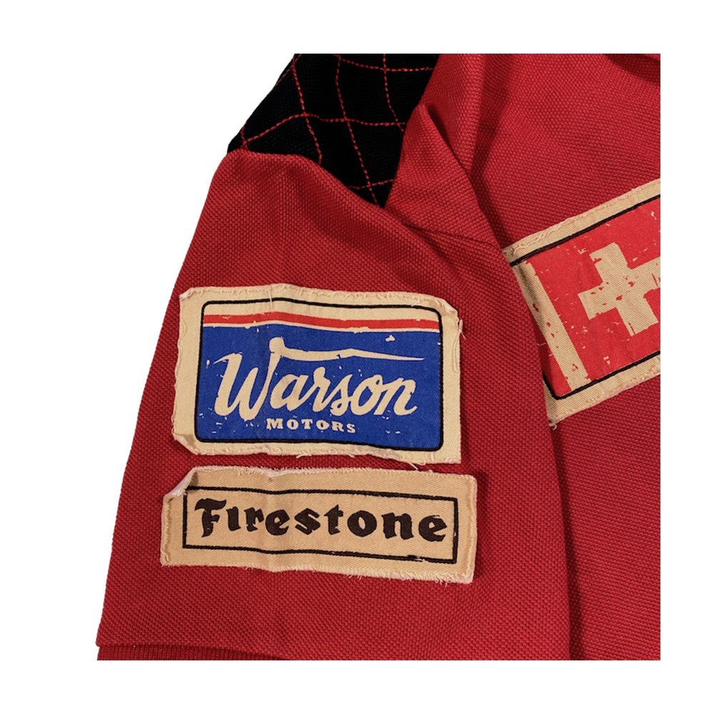 WARSON Polo da uomo Ollon-Villars 1962 rossa a maniche corte 