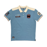 WARSON Polo uomo Siffert 917 blu in cotone 