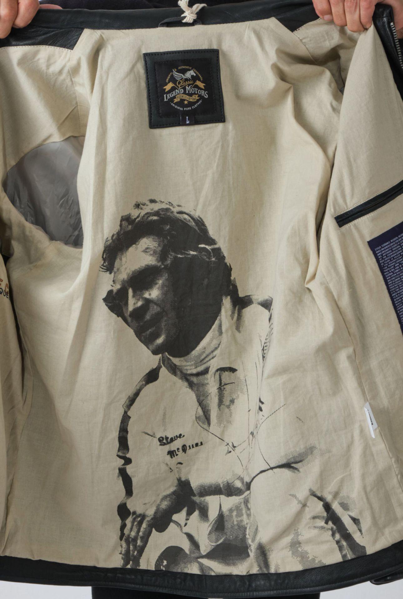 STEVE MCQUEEN Giacca uomo in pelle Sedwick 