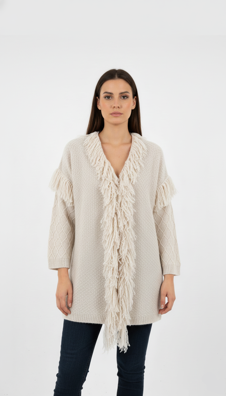 RAKKI Cardigan donna Philosophy Woman porcellana 