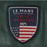STEVE MCQUEEN Giubbotto uomo in pelle Bill Petrol 