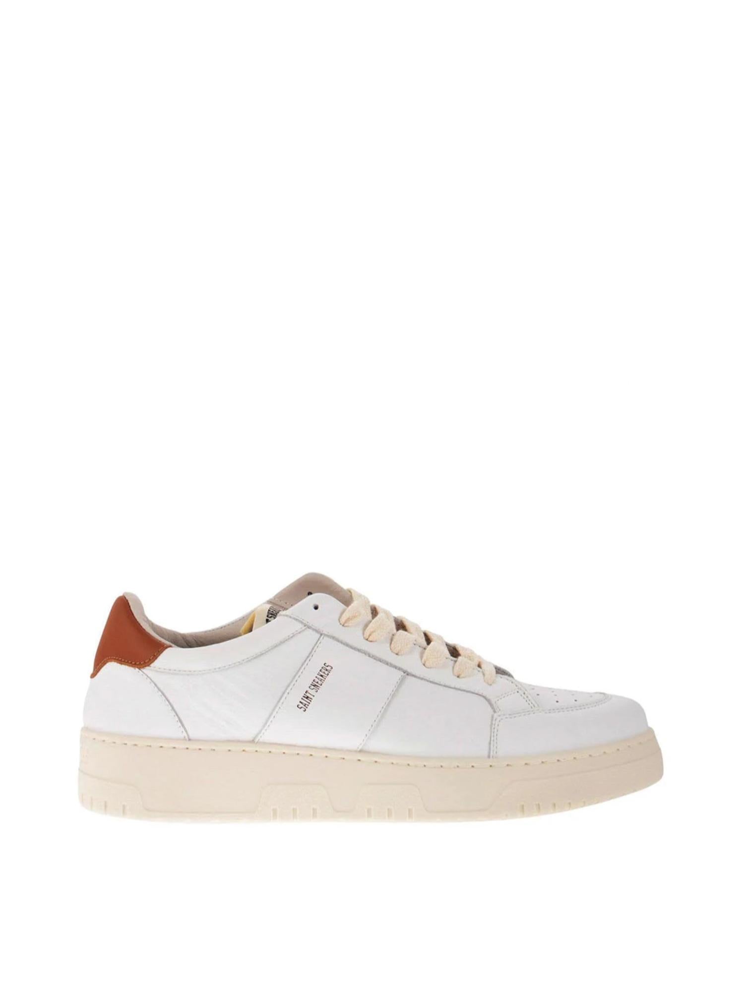 SAINT SNEAKERS Sneakers uomo in pelle bianca Saint Golf 