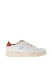 Saint Golf Men's White Leather Sneakers