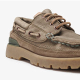 SATORISAN Sneakers uomo in pelle Earth Premium Loden 