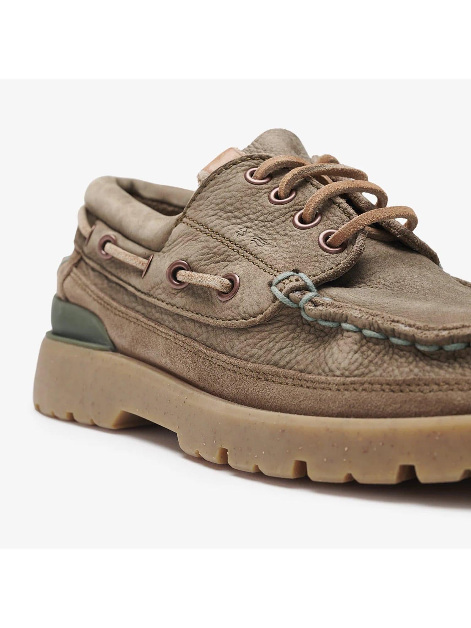 SATORISAN Sneakers uomo in pelle Earth Premium Loden 