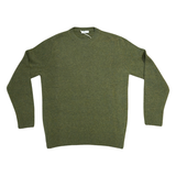 FRANCESCO PIERI MAGLIERIA Maglia girocollo Patrick in misto lana verde 