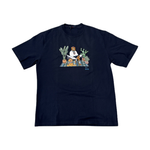 INTHEBOX T-shirt blu unisex in cotone Mr Box cactus 