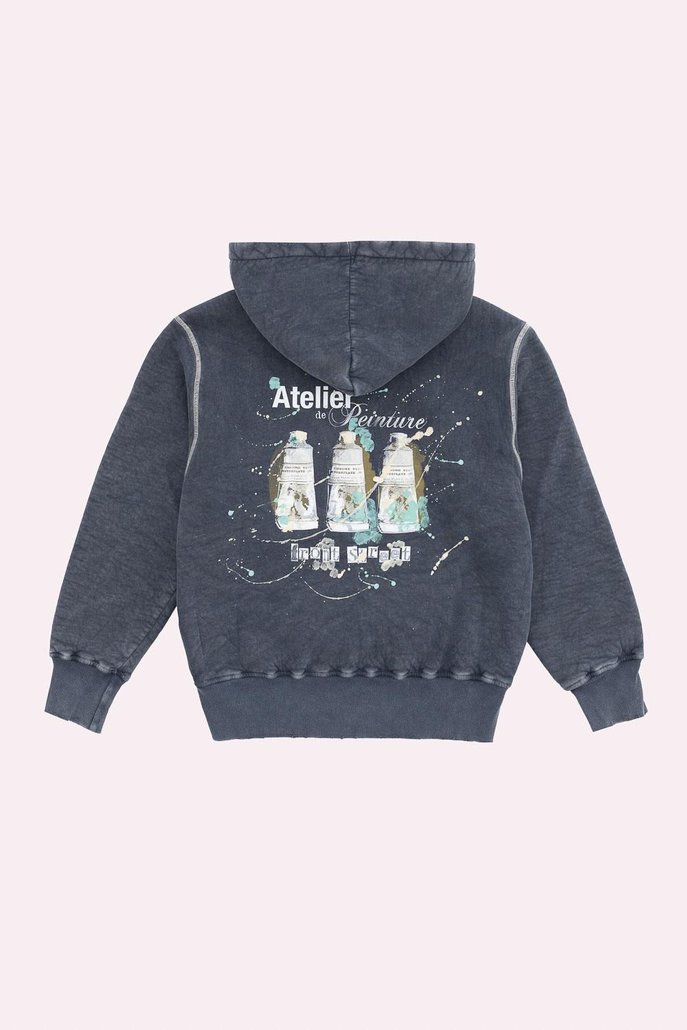 FRONT STREET Felpa Atelier de Peintre 