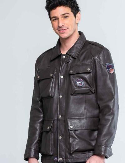 STEVE MCQUEEN Giacca Danny dark brown 