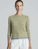 Benedicta green/white jersey