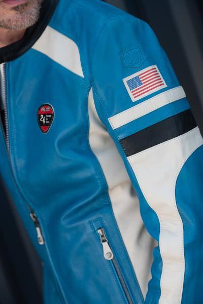 LE MANS Giubbotto uomo Shelby Sheep Crown in pelle montone ecru L 