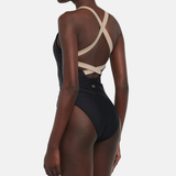 GOLDBERGH Costume intero donna Wave nero 