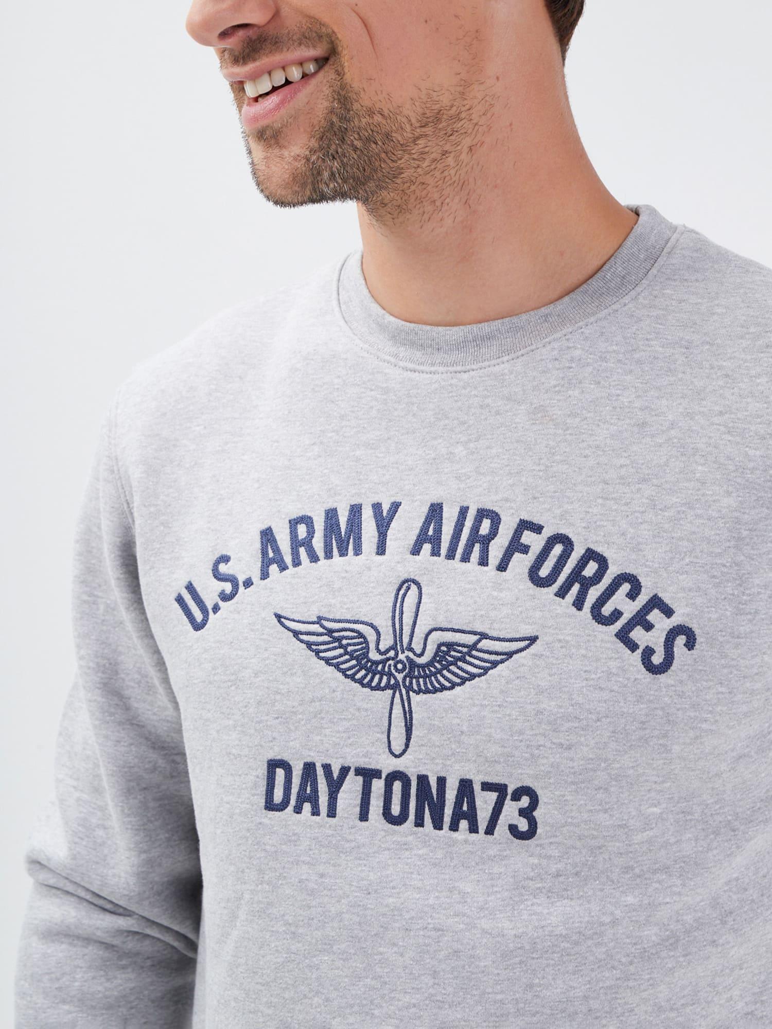 DAYTONA 73 Felpa uomo Florida grigia 
