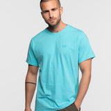 DAYTONA 73 T-shirt uomo Cedar girocollo azzurra 