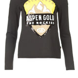 GOLDBERGH Maglia da sci donna Aspen con paillettes nera 