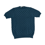 MASQ Maglia unisex petrolio manica corta in cotone 