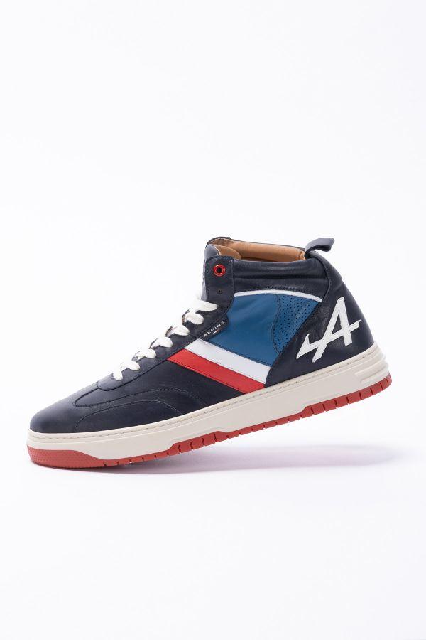 CLM Sneakers in pelle blu navy uomo A424 