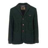 CAPALBIO Giacca iconica in lana di Casentino verde 