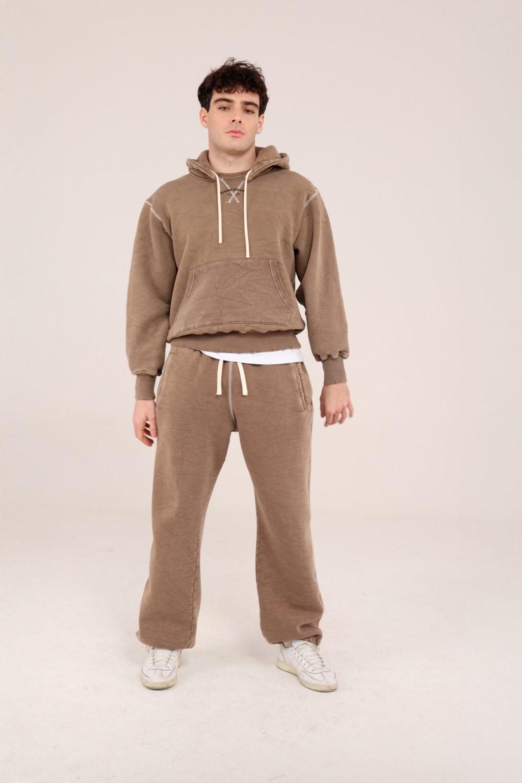 FRONT STREET Pantaloni FS8 jogger cioccolato 