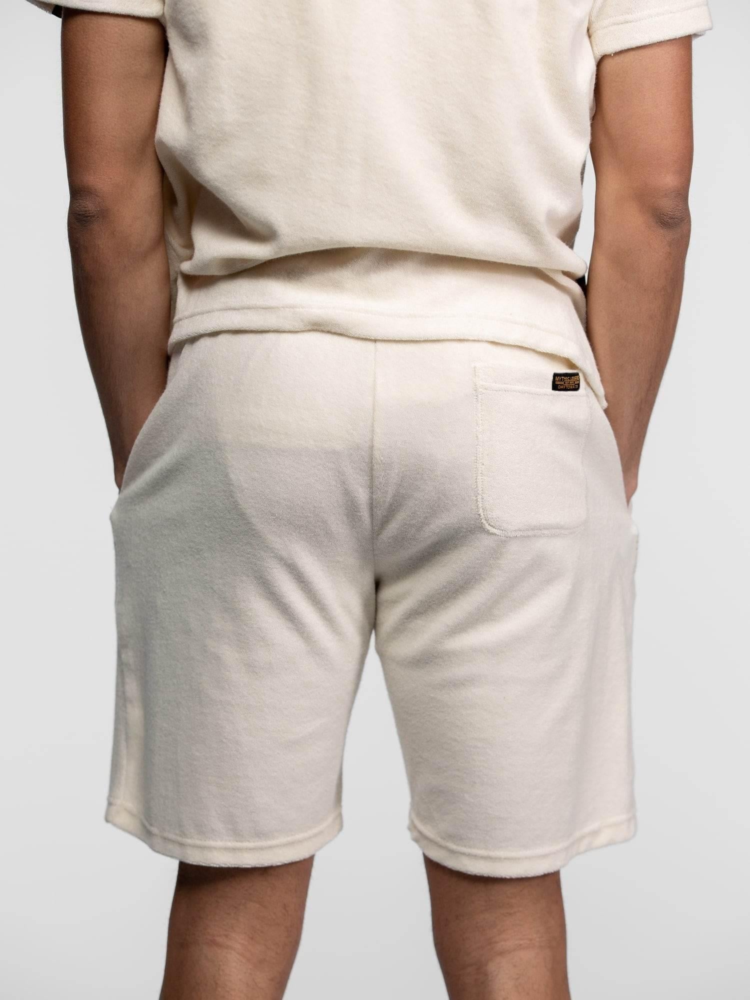 DAYTONA 73 Short uomo Fresno in spugna panna 