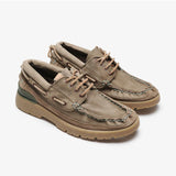SATORISAN Sneakers uomo in pelle Earth Premium Loden 