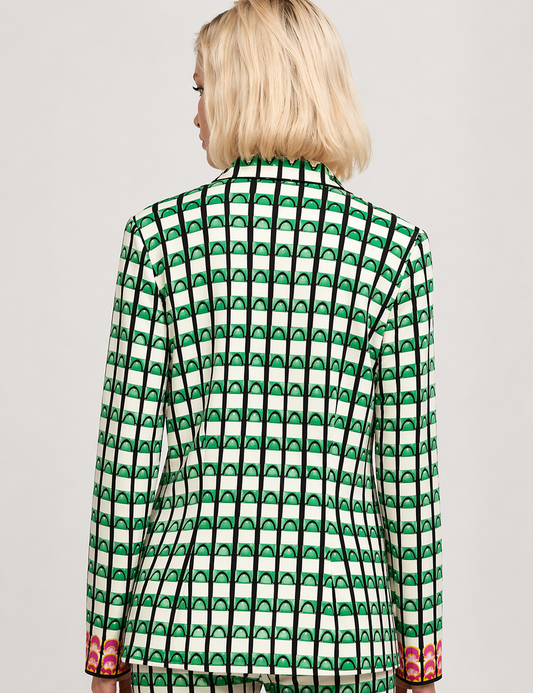 ALDO MARTINS Blazer donna Lidon fantasia 