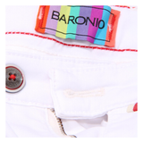 BARONIO Bermuda uomo con ricamo tartarughe 
