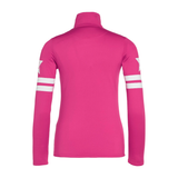 GOLDBERGH Maglia sci donna Maple Leaf con zip spalla rosa 